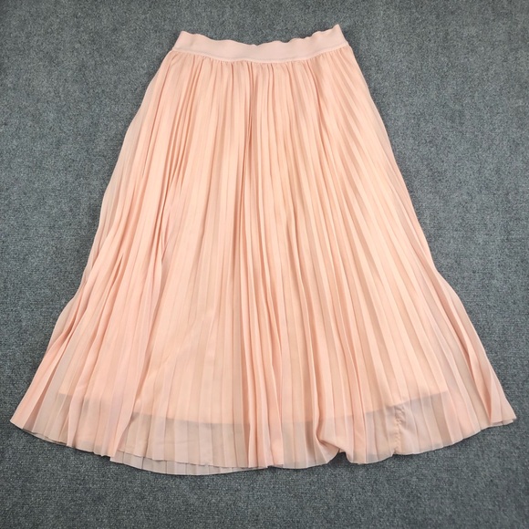Quince Dresses & Skirts - Quince Chiffon Pleated Midi Skirt